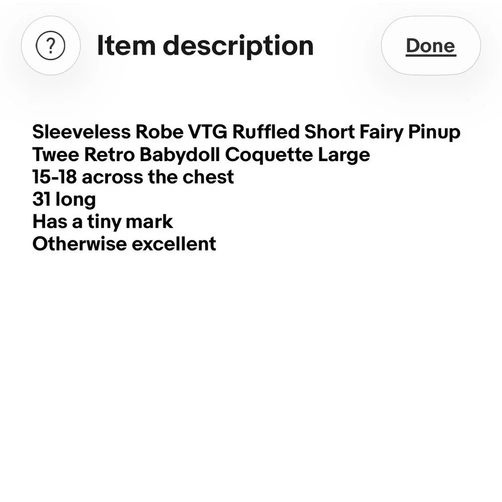 Donatelli sleeveless robe